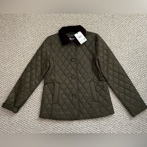 Barbour Women's Diamond Quilted Jacket - Dark Green